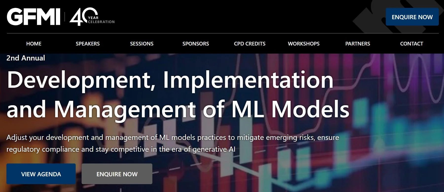 Annual Development, Implementation & Management of ML Models - website screenshot