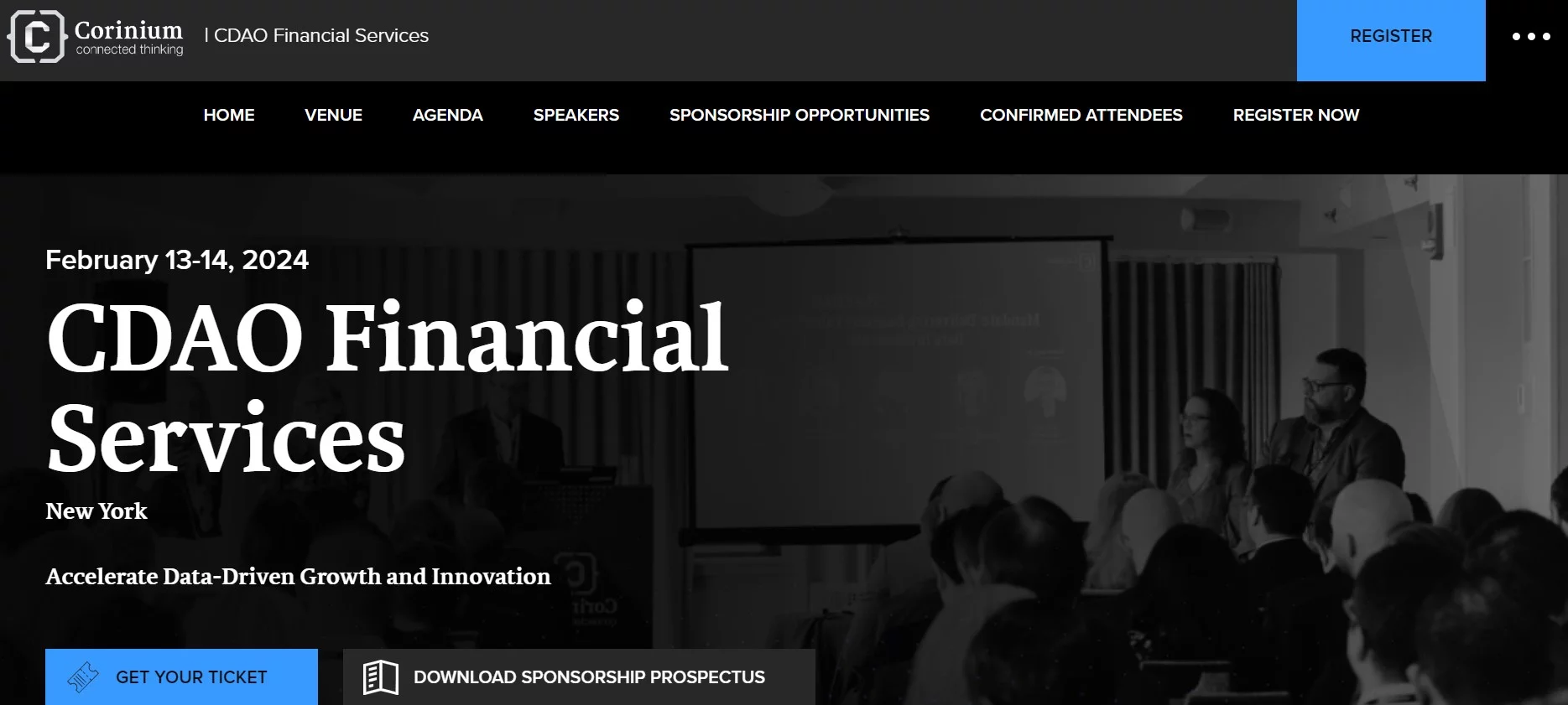 CDAO Financial Services - website screenshot