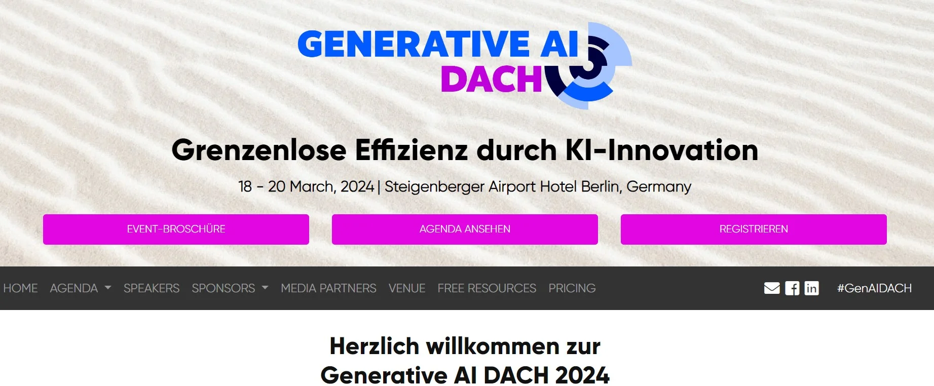 Generative AI DACH - website