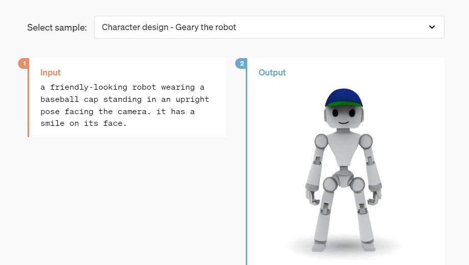 Capabilities of OpenAI's ChatGPT-4o - Geary the Robot, Sample <a href=