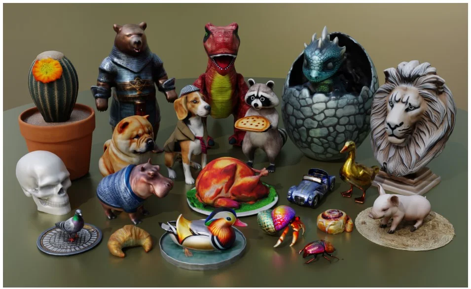 AI Dreams in Models Introducing Meta 3D Gen Text-to-3D Tool - featured image Source