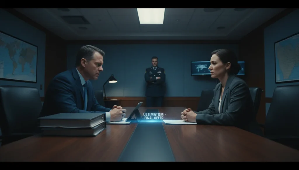 Pentagon AI military contract ultimatum discussed by officers