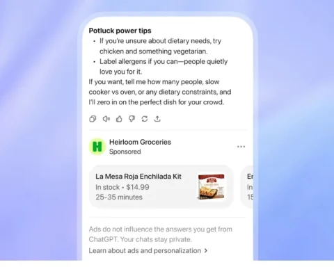 El programa piloto de publicidad de ChatGPT excluye a la mayoría de los usuarios de pago