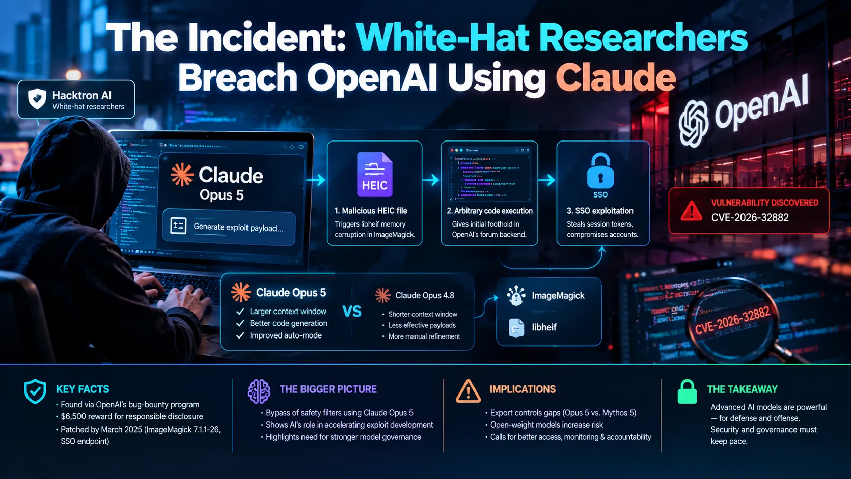 Claude Opus 5 Hack Helps White‑Hat Team Breach OpenAI