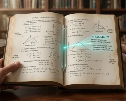 Understand the ChatGPT persistence study What happens when AI help disappears - image by NowadAIs